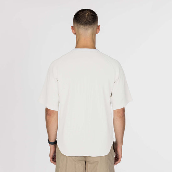Snow Peak Dry Waffle T-Shirt - Off White