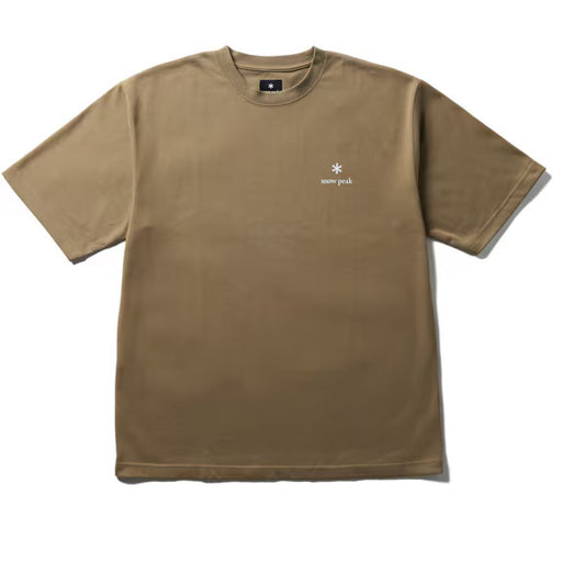 Snow Peak New Standard Logo T-Shirt Dark Greige