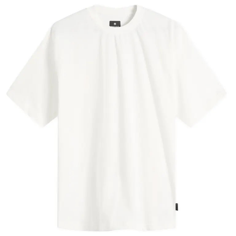 Snow Peak New Standard Back Printed Logo T-Shirt Off-White