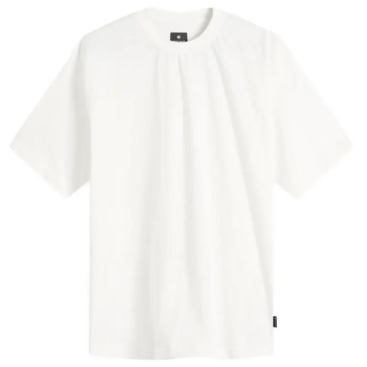 Snow Peak New Standard Back Printed Logo T-Shirt Off-White