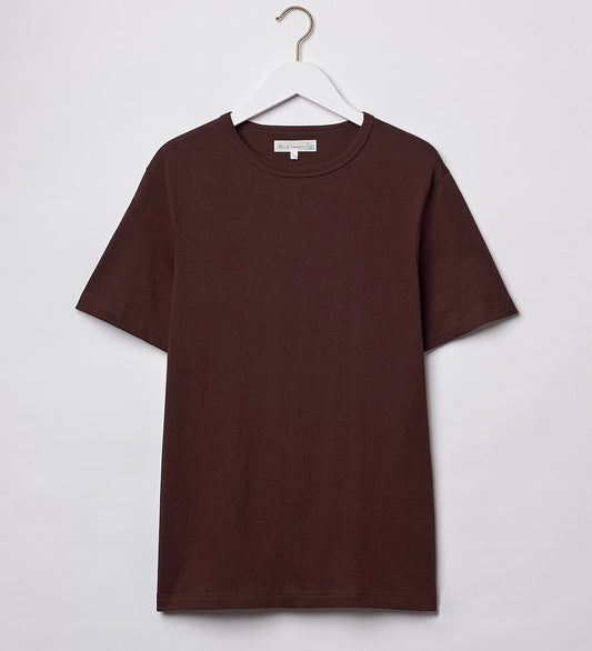 Merz b. Schwanen 1950s Loopwheel Classic T-shirt - Nut