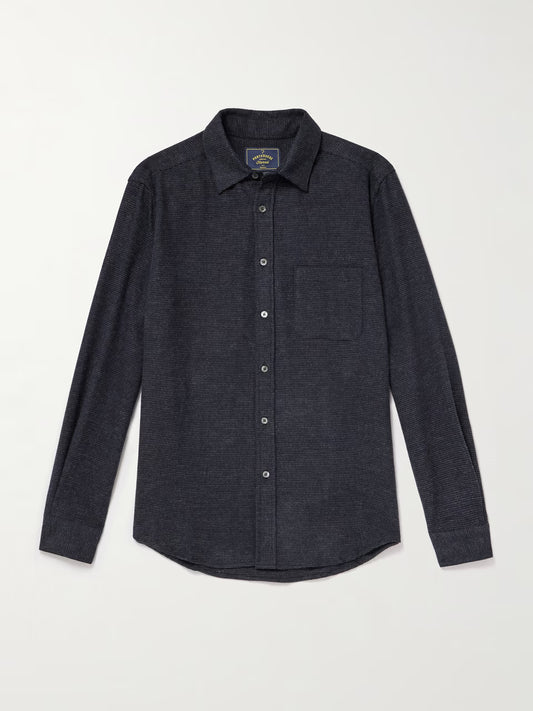 Portuguese Flannel Sounds Cotton Shirt Grey