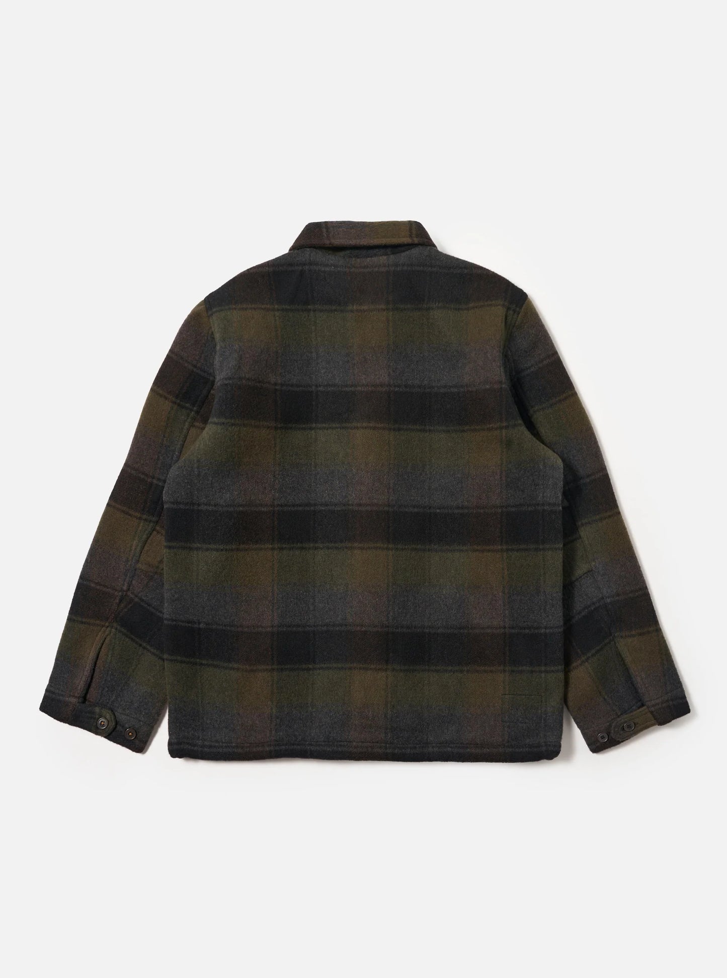 Universal Works Berlin Wool Check Wayfarer Jacket Black/Brown
