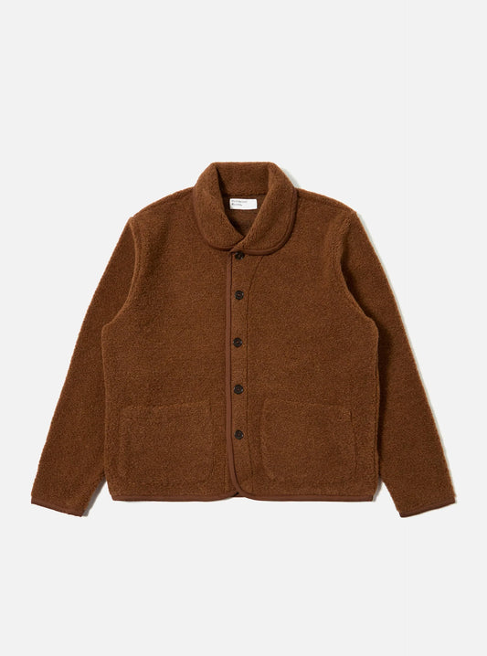 Universal Works Alvar Fleece Lancaster Jacket Cumin