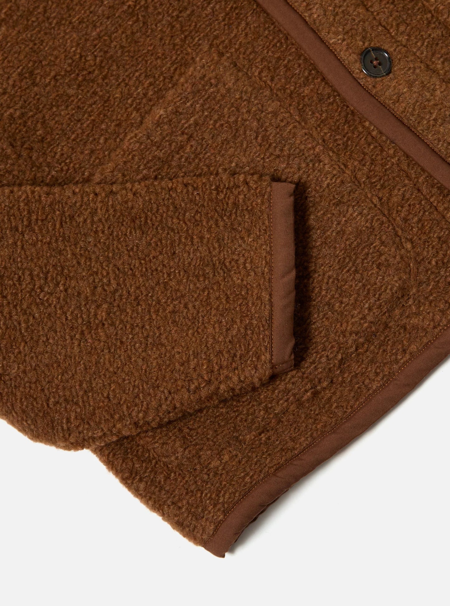 Universal Works Alvar Fleece Lancaster Jacket Cumin
