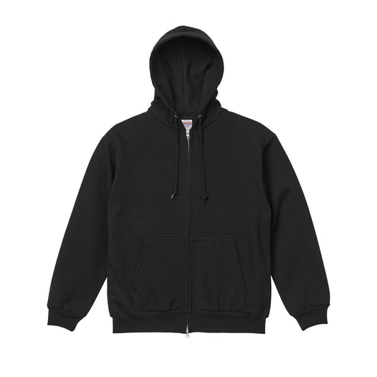 United Athle 15oz Magnum Zip Hoodie Black