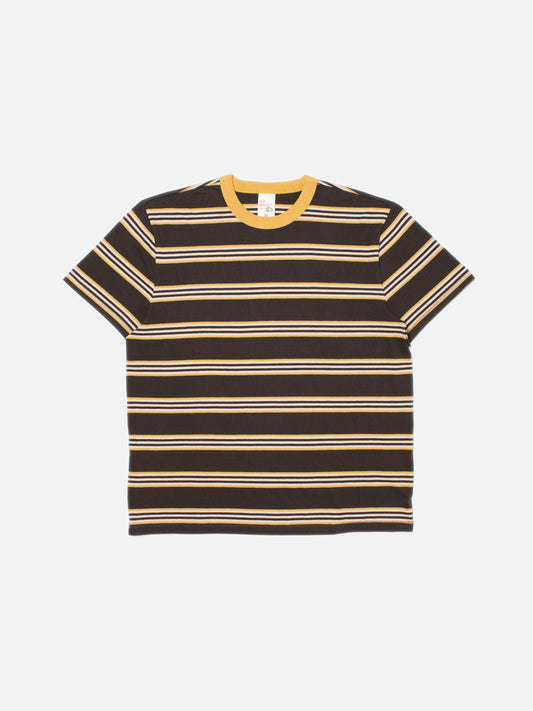 Nudie Leif Mud Stripe T-Shirt Multi