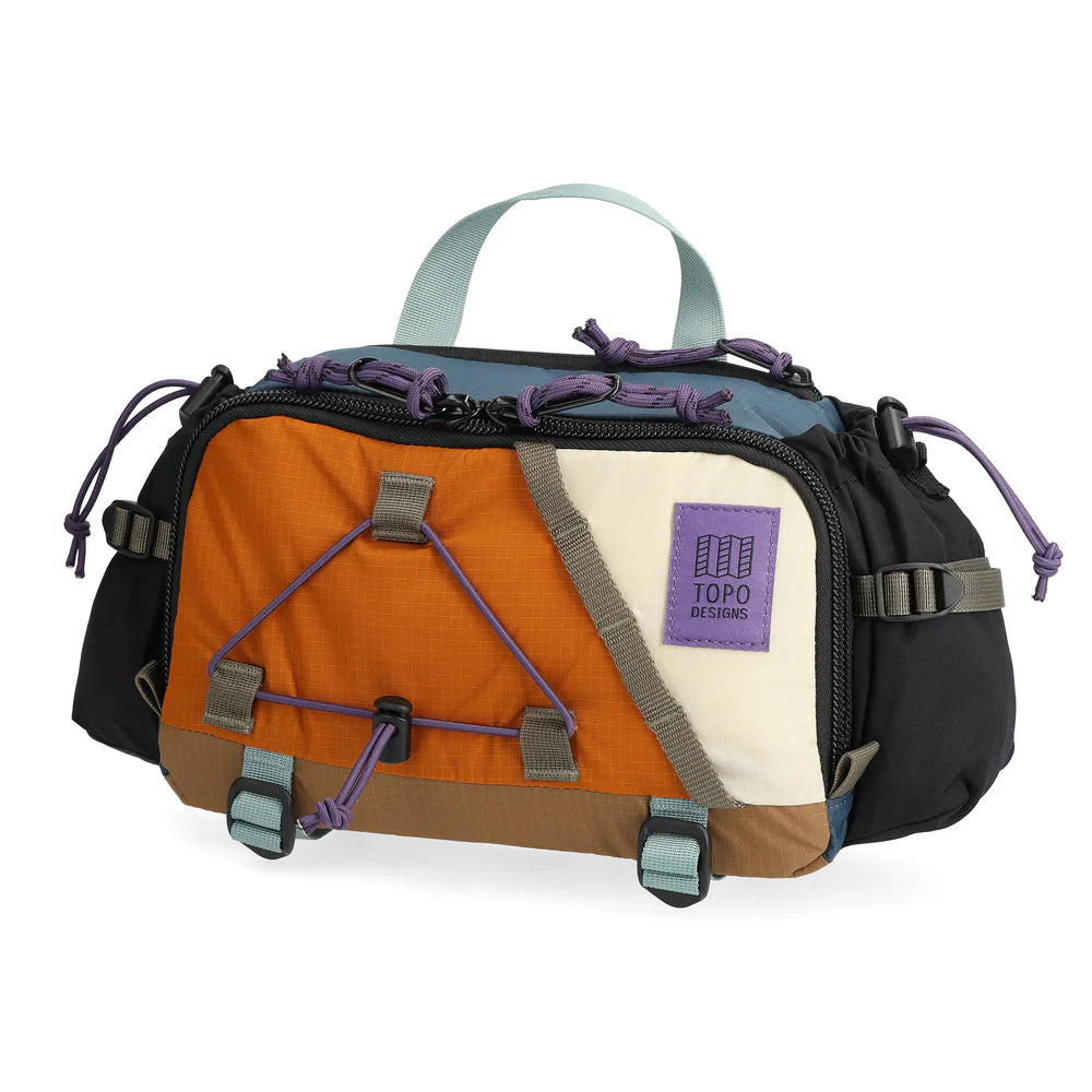 Topo Mountain Hydro Hip Pack Pond Blue/Spice