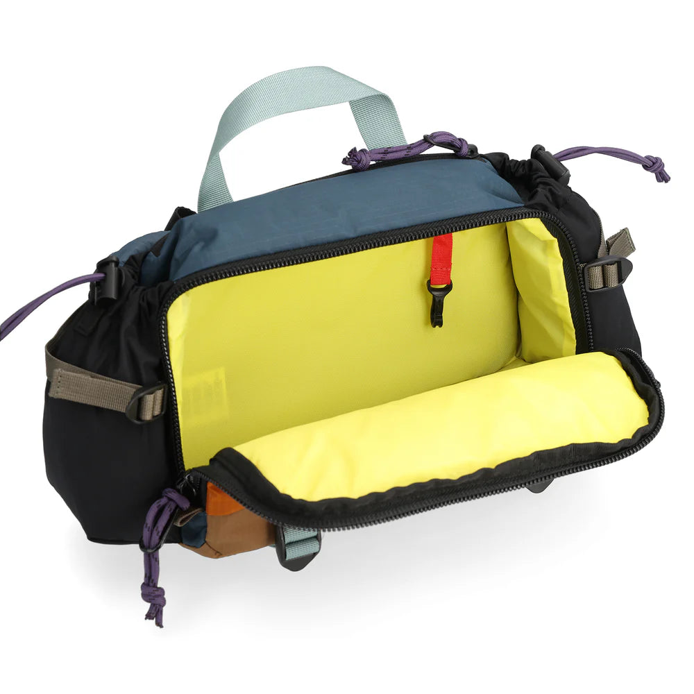 Topo Mountain Hydro Hip Pack Pond Blue/Spice