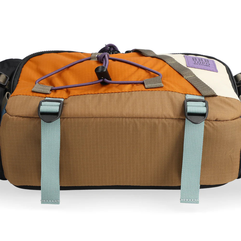 Topo Mountain Hydro Hip Pack Pond Blue/Spice