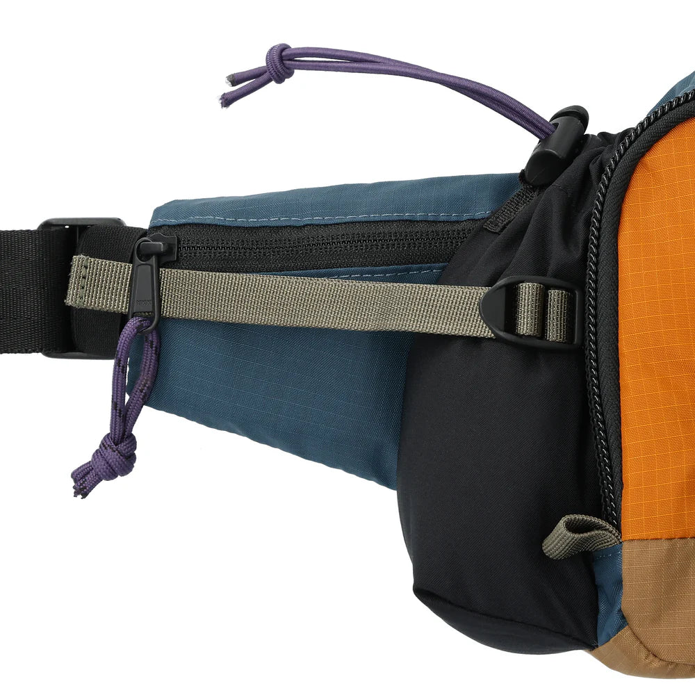 Topo Mountain Hydro Hip Pack Pond Blue/Spice