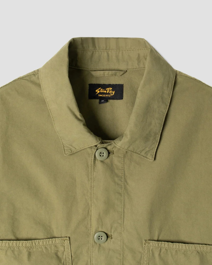 Stan Ray Coverall Jacket Olive Poplin