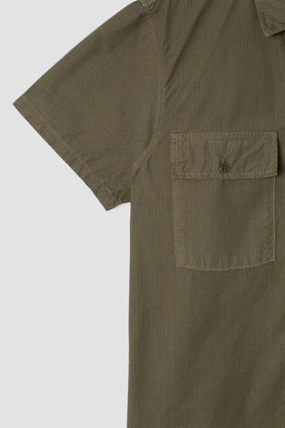 Stan Ray CPO Short Sleeve Shirt Olive Ripstop