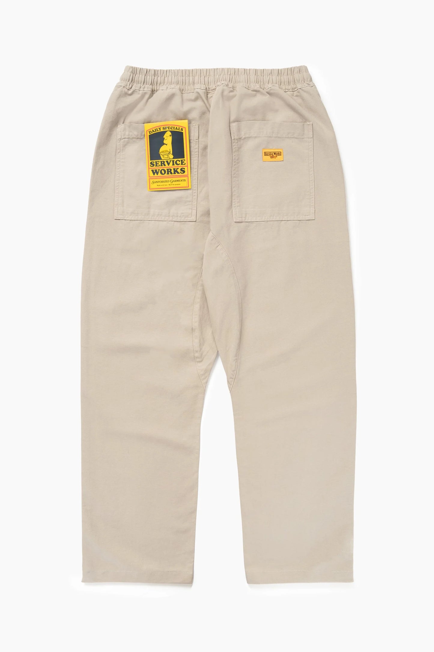 Service Works Classic Chef Pants - Stone
