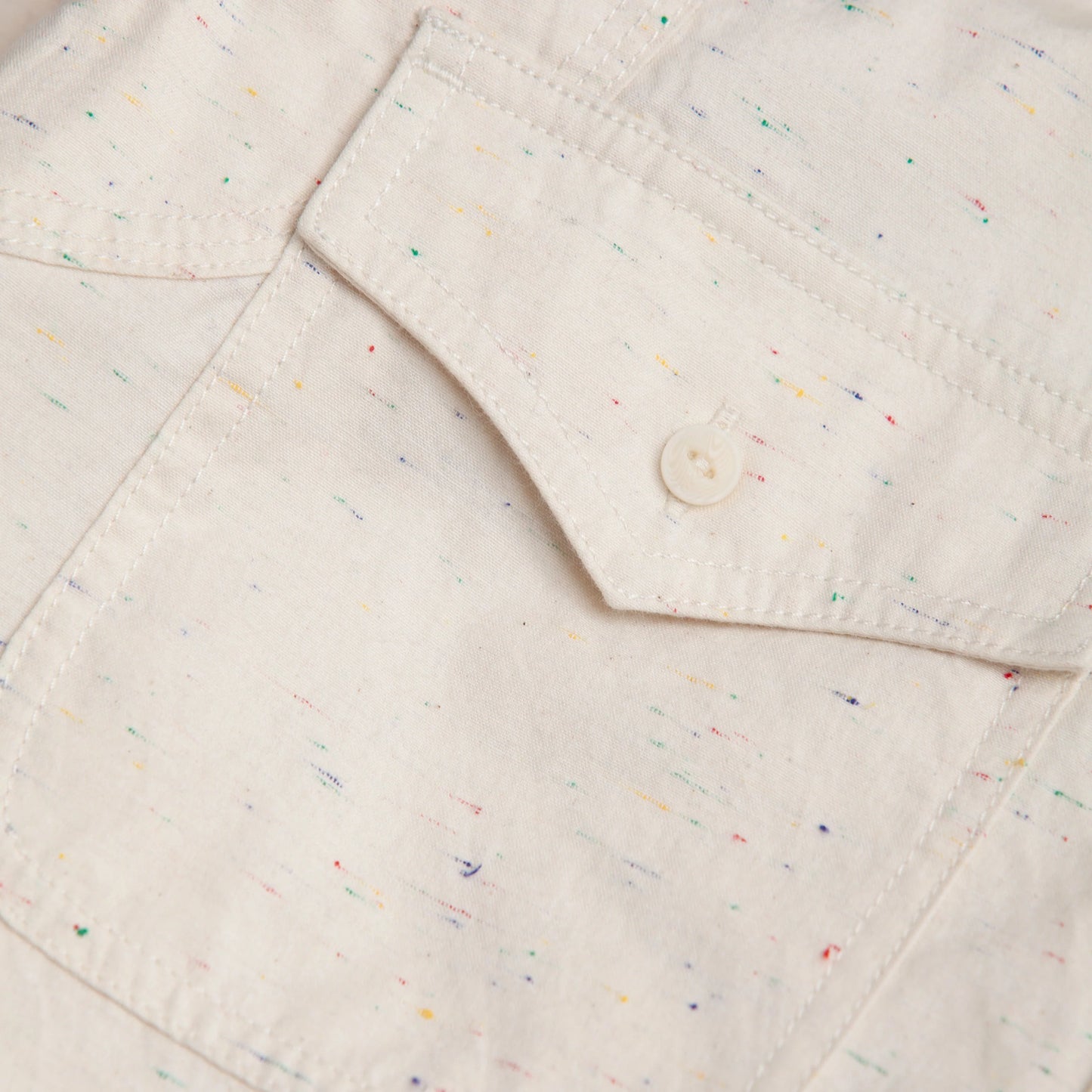 Dubbleware Brockton Reinforced Work Shirt Ecru