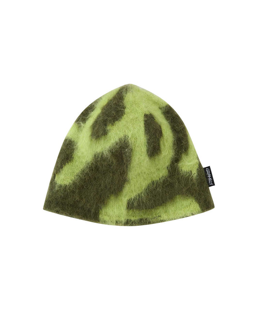 Gramicci Mohair Burly Runningman Beanie Chartreuse