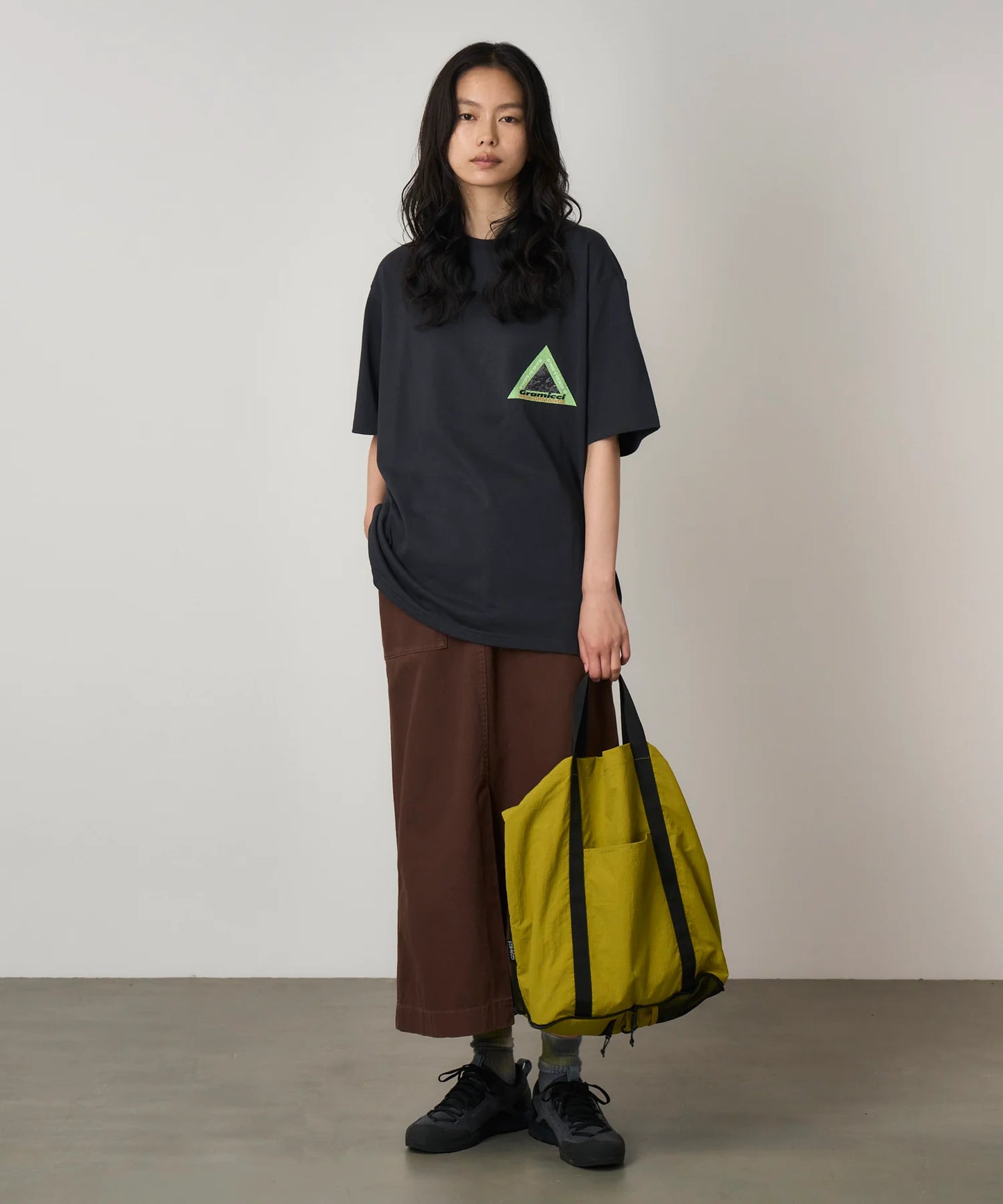 Gramicci Nylon Packable Tote Chartreuse