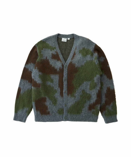 Gramicci Mohair Cardigan Jungle Digi Camo