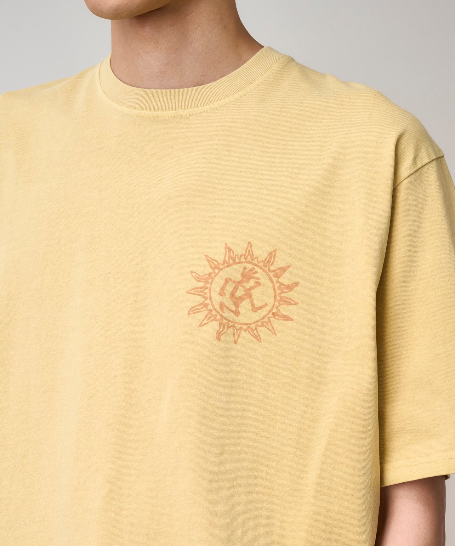 Gramicci Sun Tee Mustard Pigment