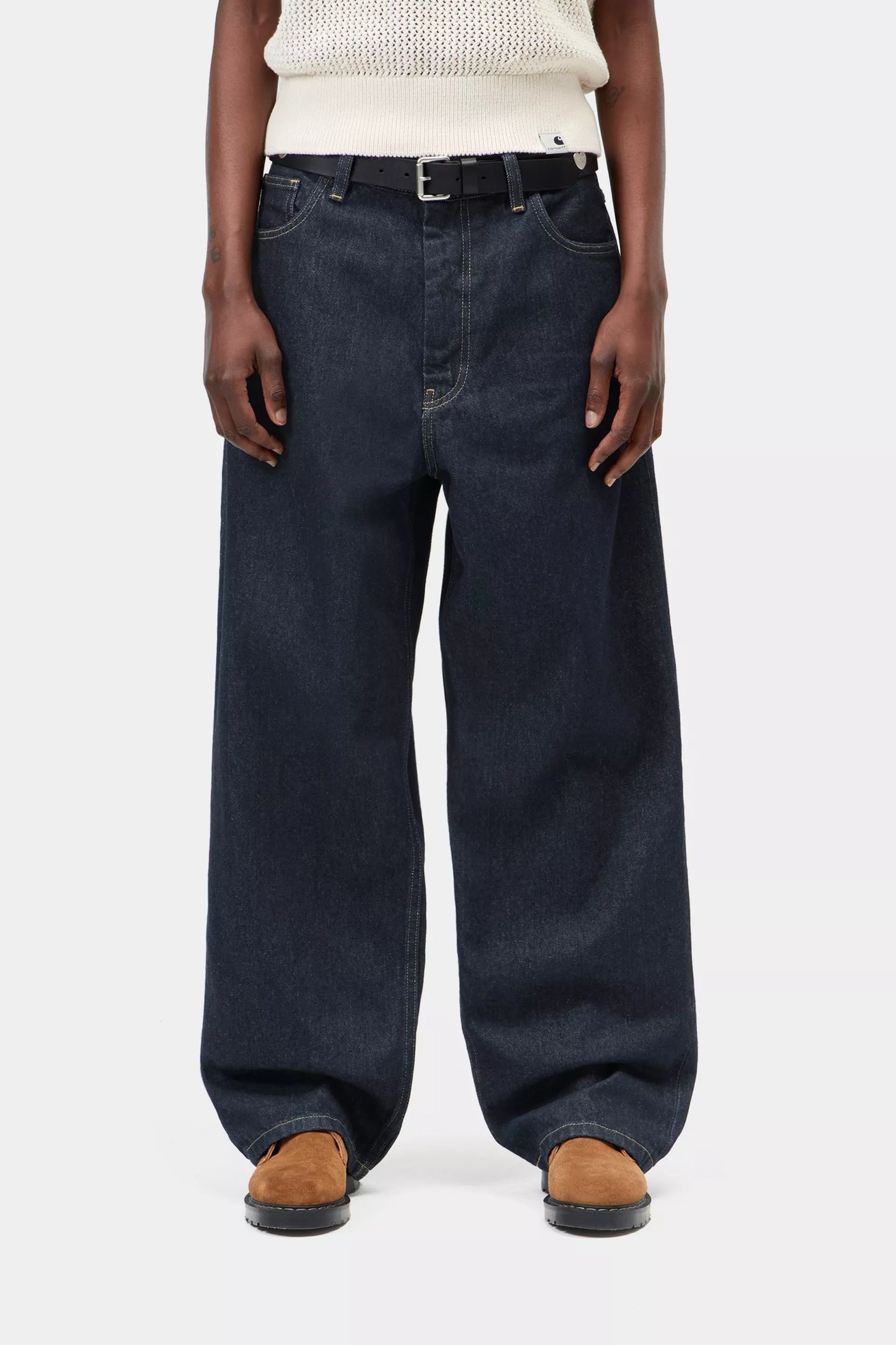 Carhartt Women's Brandon Pant - Blue, Rinsed