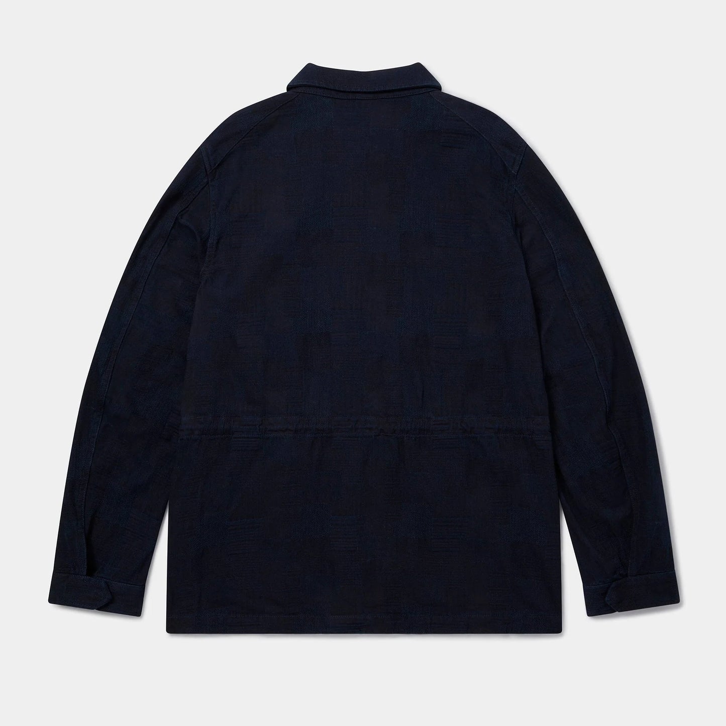 Hawksmill Japanese Jacquard Field Jacket Indigo