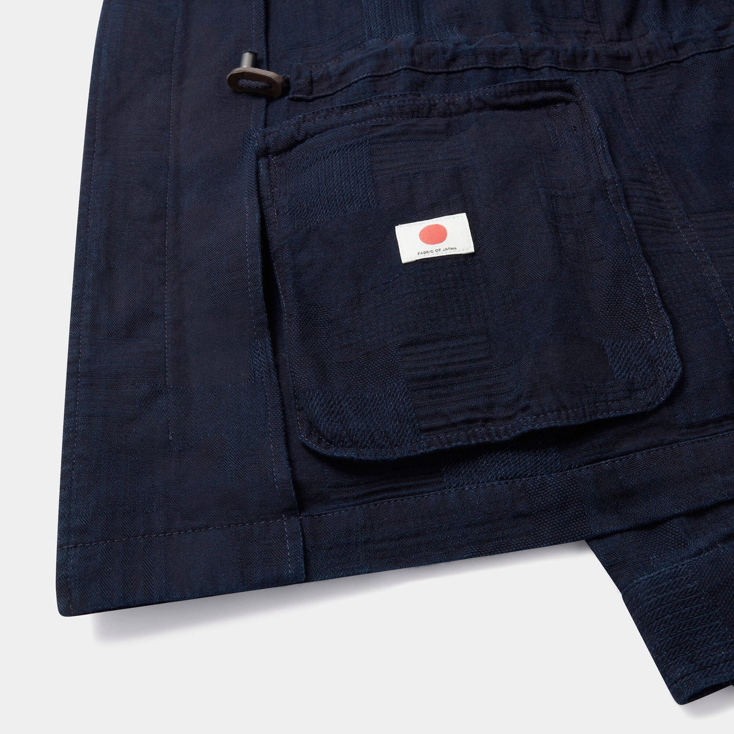Hawksmill Japanese Jacquard Field Jacket Indigo