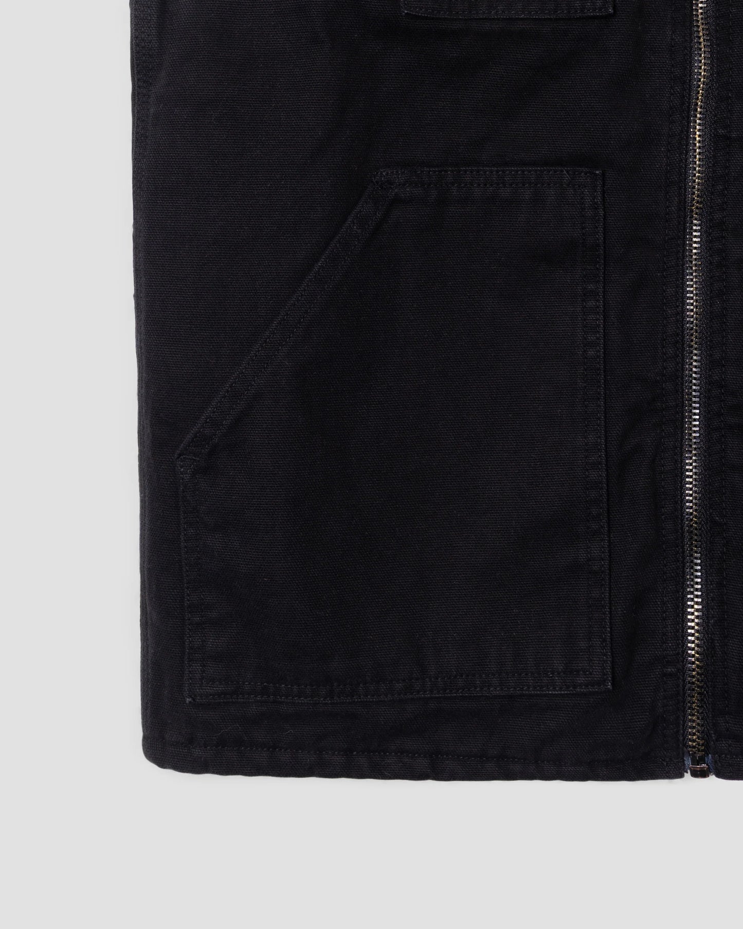 Stan Ray Pork Chop Vest Washed Black Duck