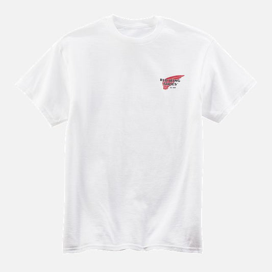 Red Wing Classic Logo T-shirt White
