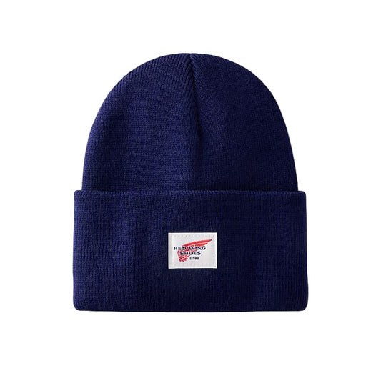 Red Wing Logo Beanie Hat Army Navy