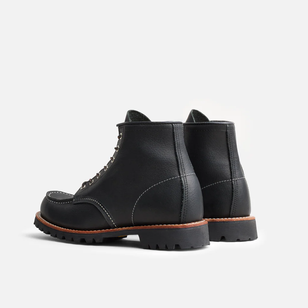 Red Wing Roughneck Mock Toe 2949 Black Oil Slick