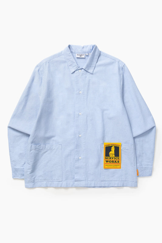 Service Works Waiter Shirt Oxford Blue