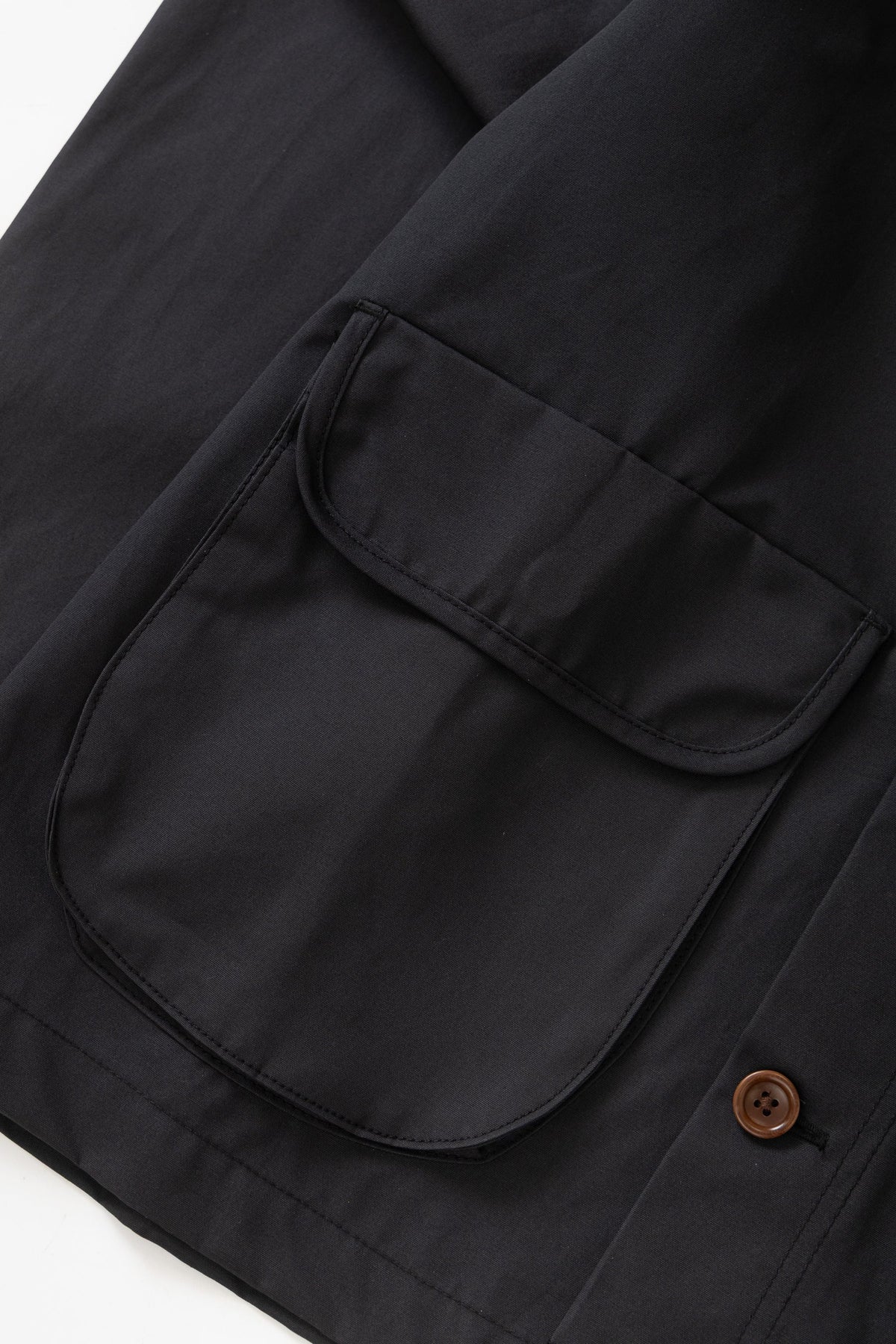 Service Works Waxed Barn Coat - Black