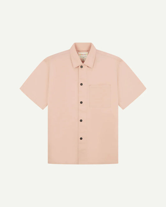 Uskees #6003 lightweight short sleeve shirt Dusty pink