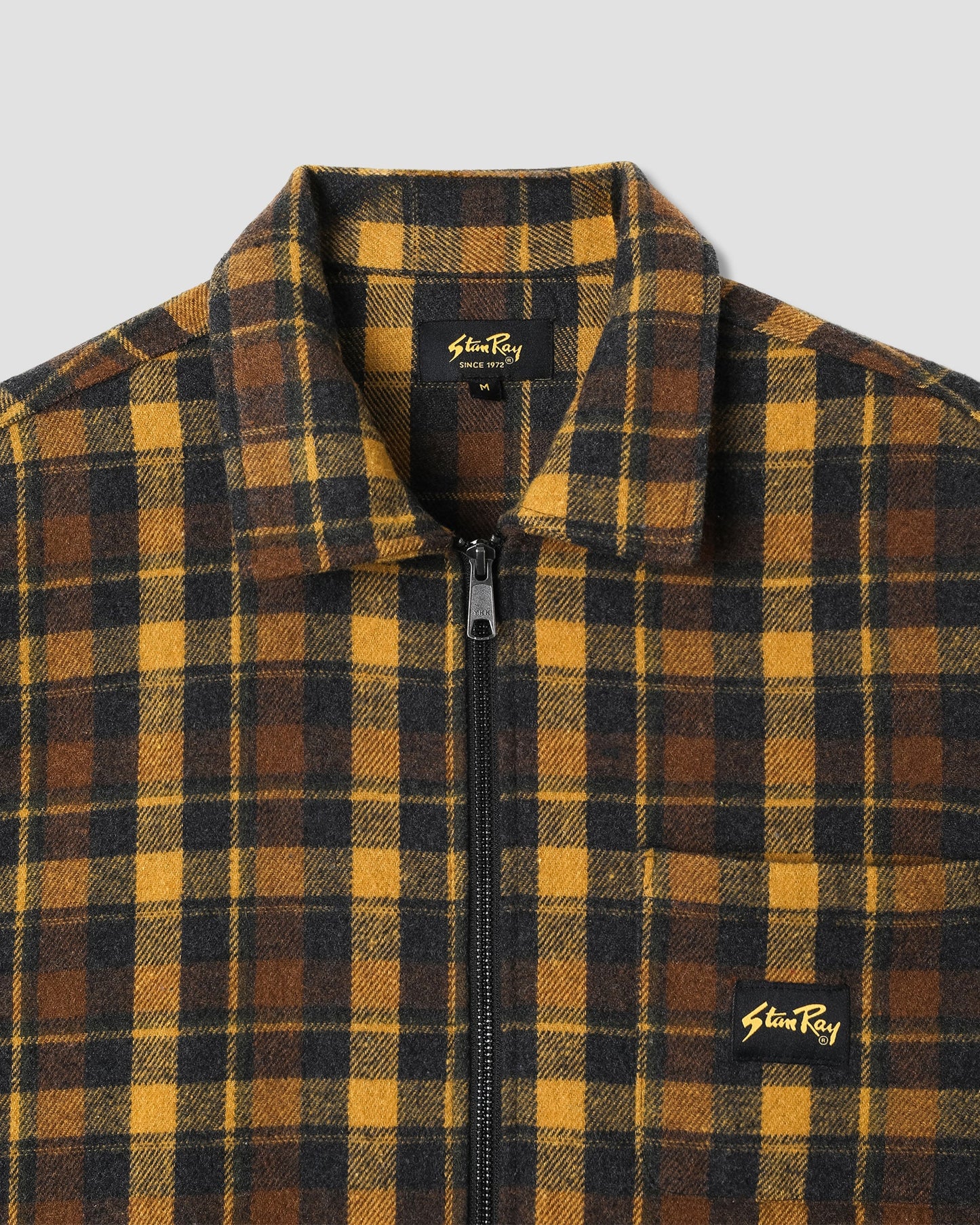 Stan Ray Zip Shirt Acorn Plaid