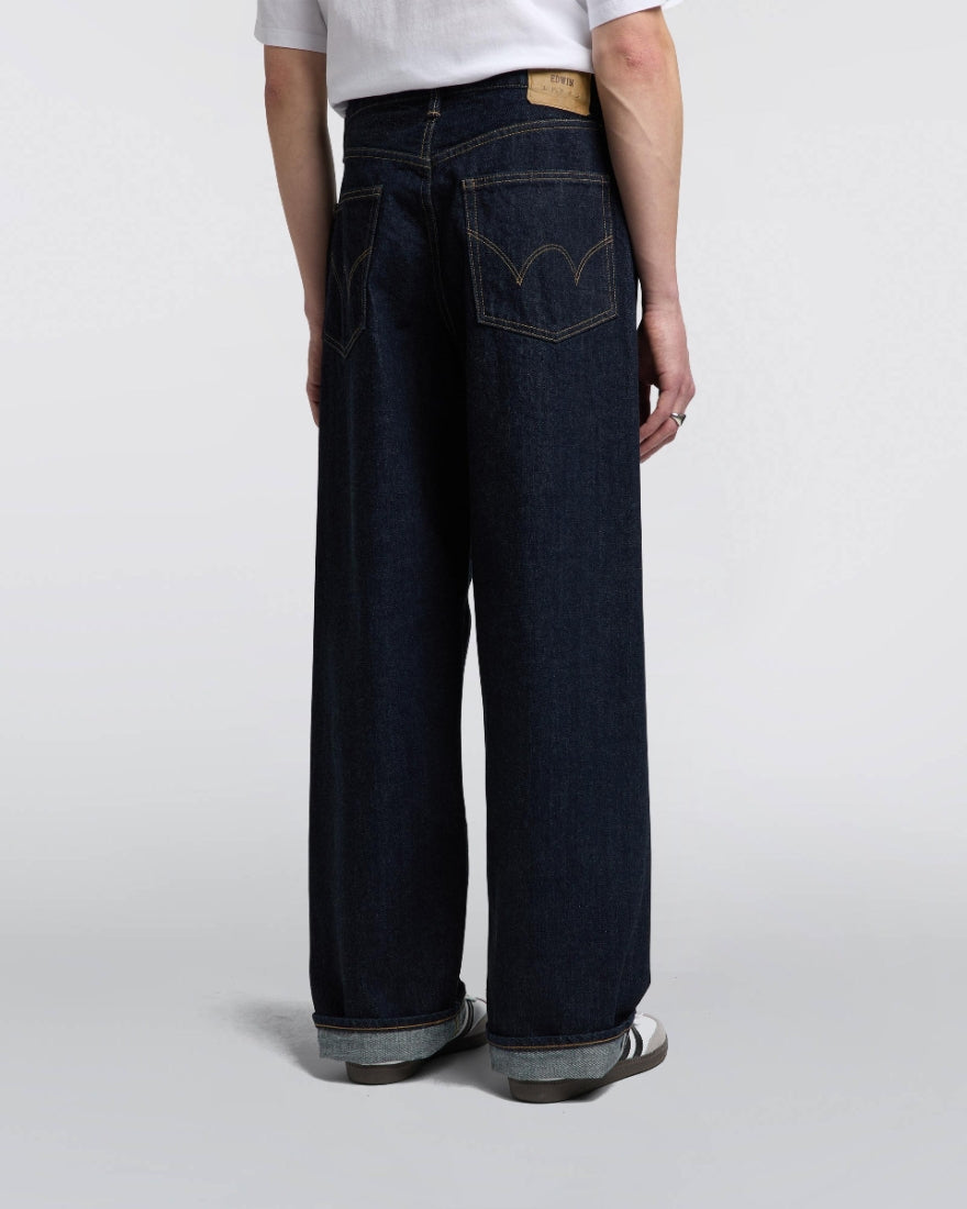 Edwin Wide Pant 14oz Kurabo Red Selvage Denim - Rinsed