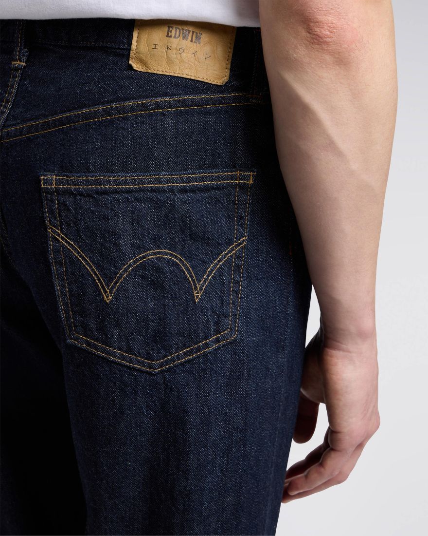 Edwin Regular Straight Lightweight Red Selvage Denim 10.5oz Blue Rinsed