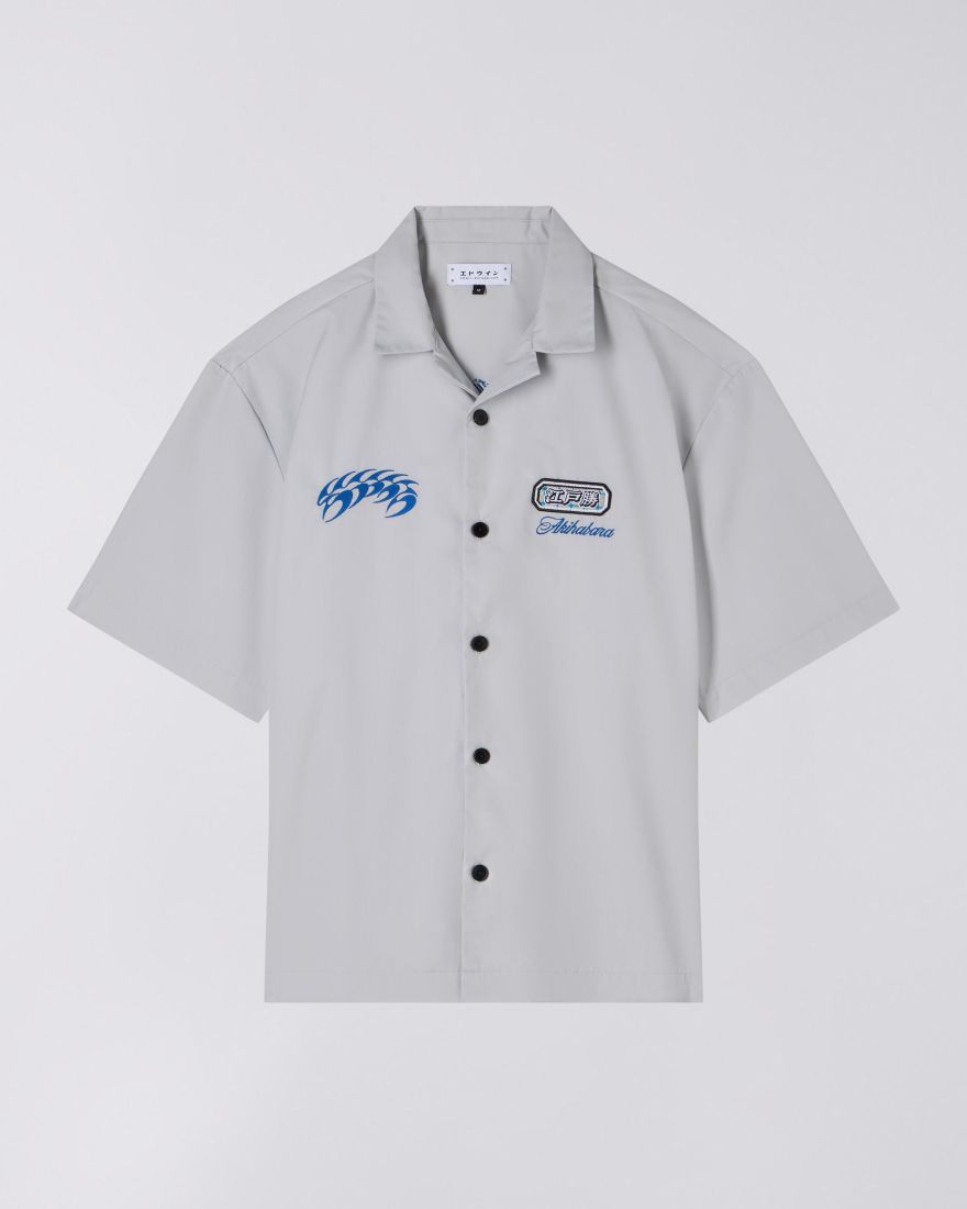 Edwin Staff Uniform Shirt Pale Grey