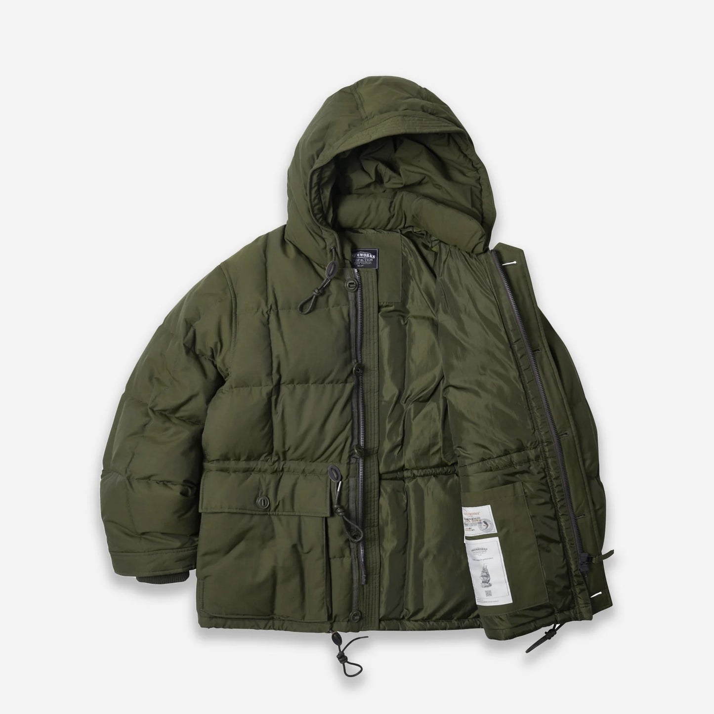 FrizmWorks Karakoram Down Parka Jacket Dark Green