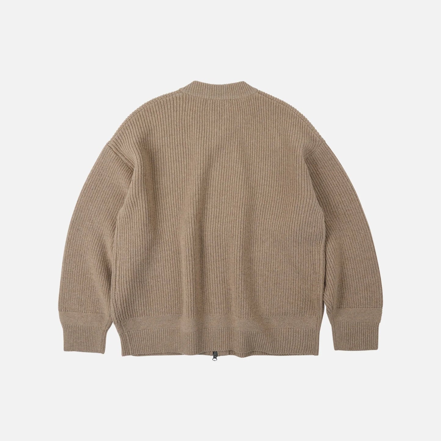 FrizmWorks Heavy Wool Deck Zip Up Oatmeal