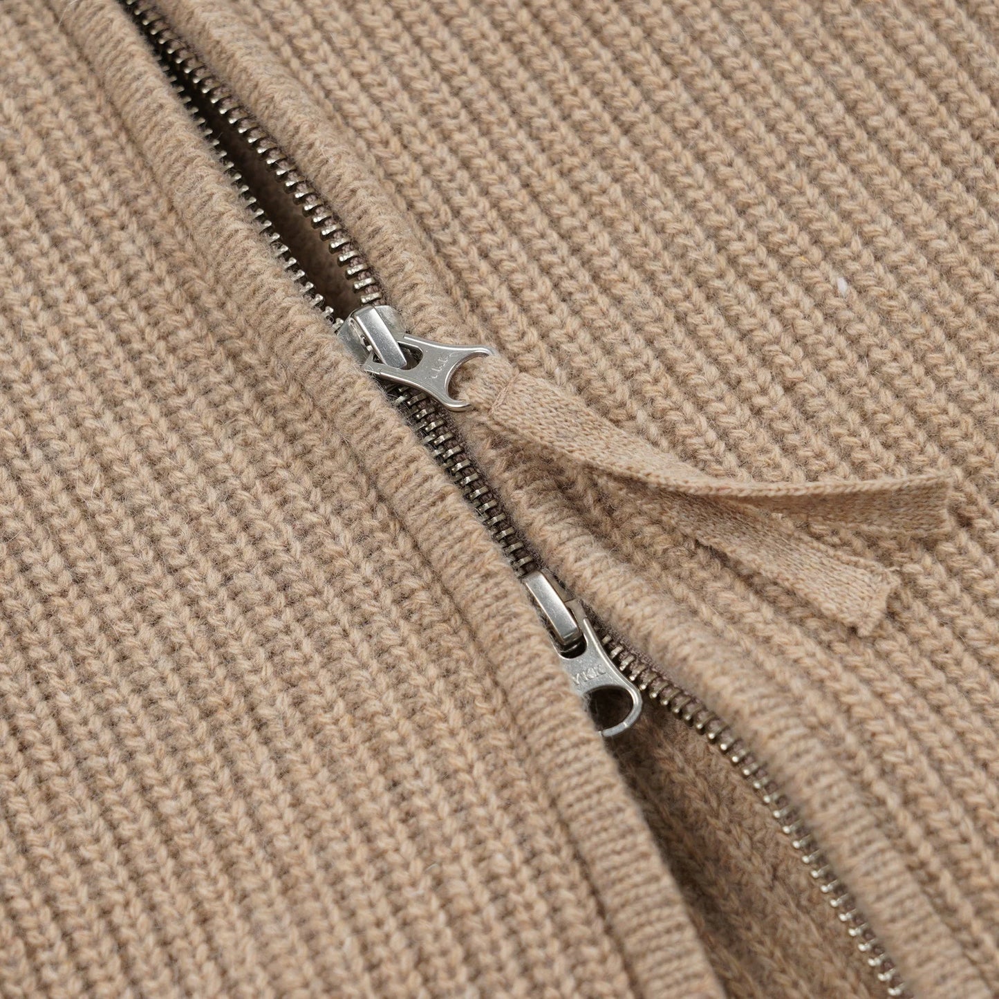 FrizmWorks Heavy Wool Deck Zip Up Oatmeal