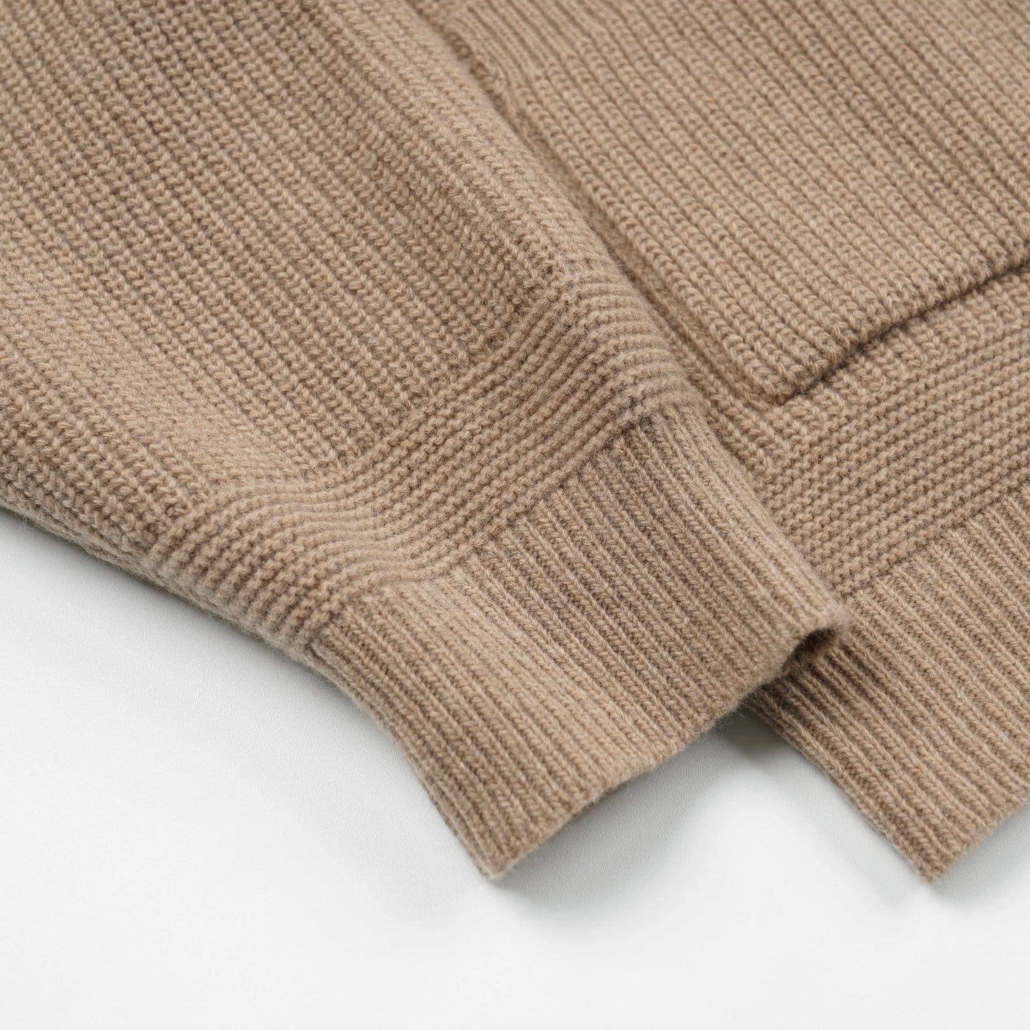 FrizmWorks Heavy Wool Deck Zip Up Oatmeal
