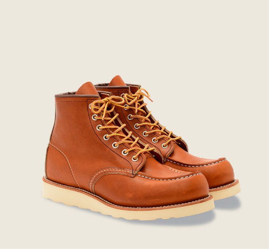 Red Wing Classic Moc Toe Boots 875 Oro Legacy