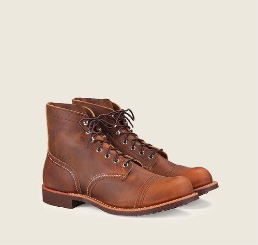Red Wing Iron Ranger Boots 8085 Copper Rough & Tough