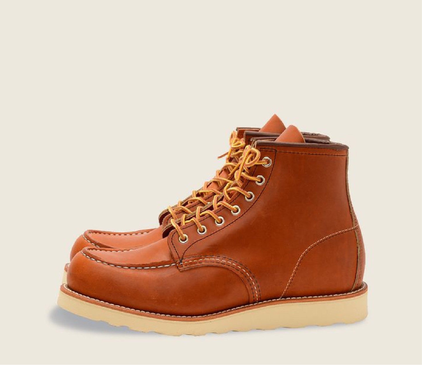 Red Wing Classic Moc Toe Boots 875 Oro Legacy