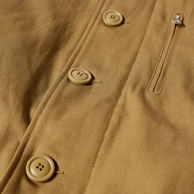 FrizmWorks Edgar N-1 Deck Jacket Beige