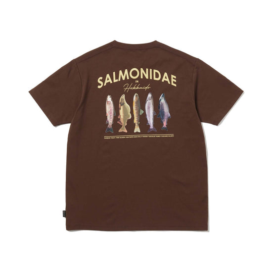 Snow Peak Northland Trout Dry T-Shirt - Brown