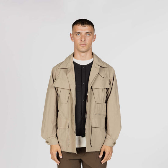 Snow Peak Nylon Washer Jacket - Greige