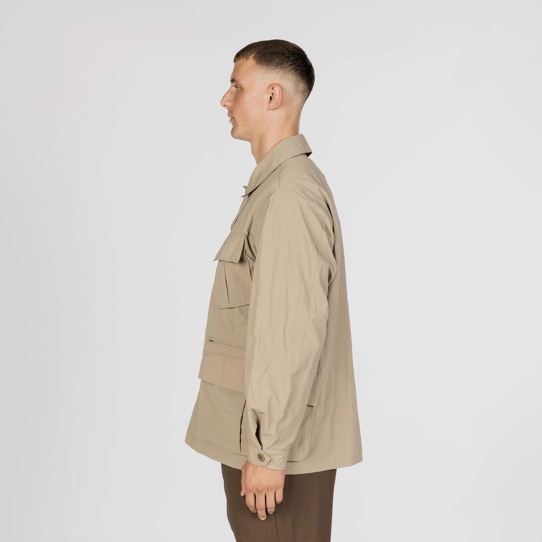 Snow Peak Nylon Washer Jacket - Greige