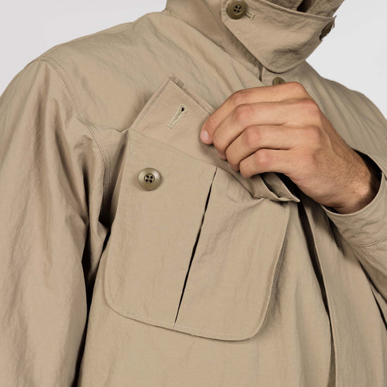 Snow Peak Nylon Washer Jacket - Greige