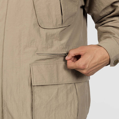 Snow Peak Nylon Washer Jacket - Greige